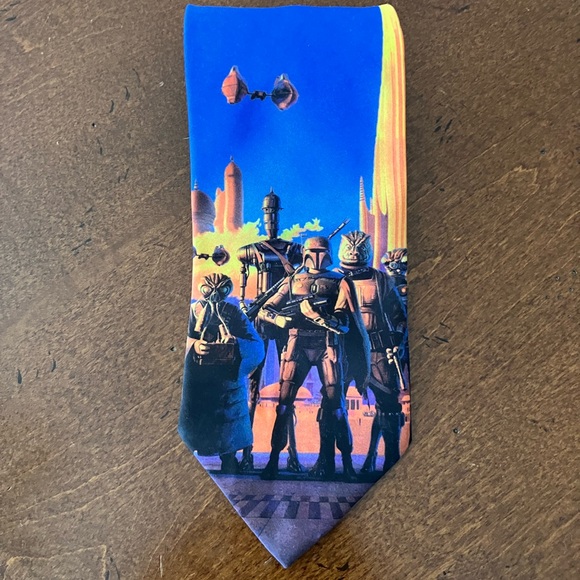 Star Wars Ralph Marlin Bounty Hunters Necktie - Picture 2 of 11